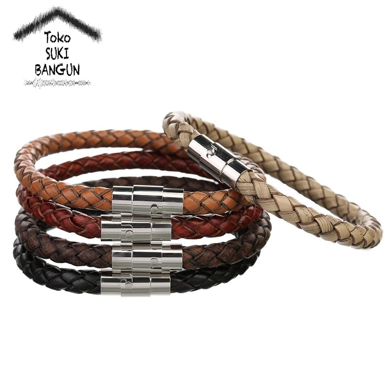 MB-001 Gelang Pria / Gelang Cowok / Male Bracelet Fashion