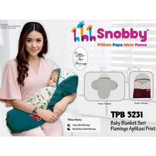 Snobby Baby Blanket Flamingo Series TPB5231