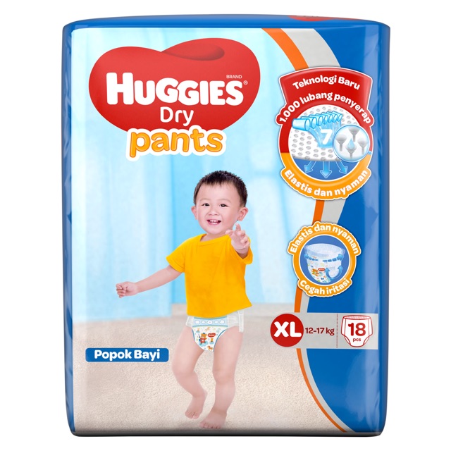 Huggies Dry Pants ( Size XL / 18 pcs)