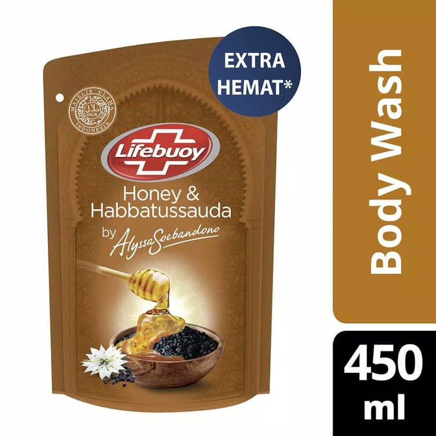 Lifebuoy Sabun Cair Honey & Habbatussauda 450ML