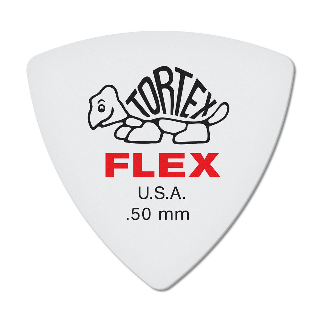 Dunlop Tortex Flex Triangle Pick Gitar Ori USA