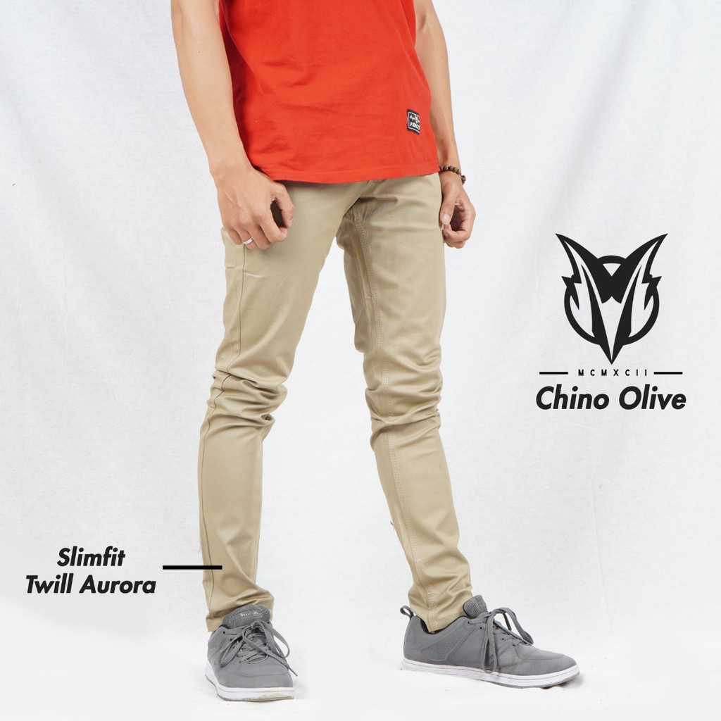non stretch chinos
