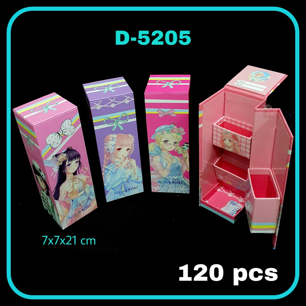 

ILP Kotak Pensil Karton D-5205 / Tempat Pensil / Pencil Case