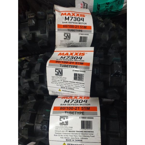 MAXXIS KENDA BAN LUAR MILVILLE II 80/100-21 CROSS