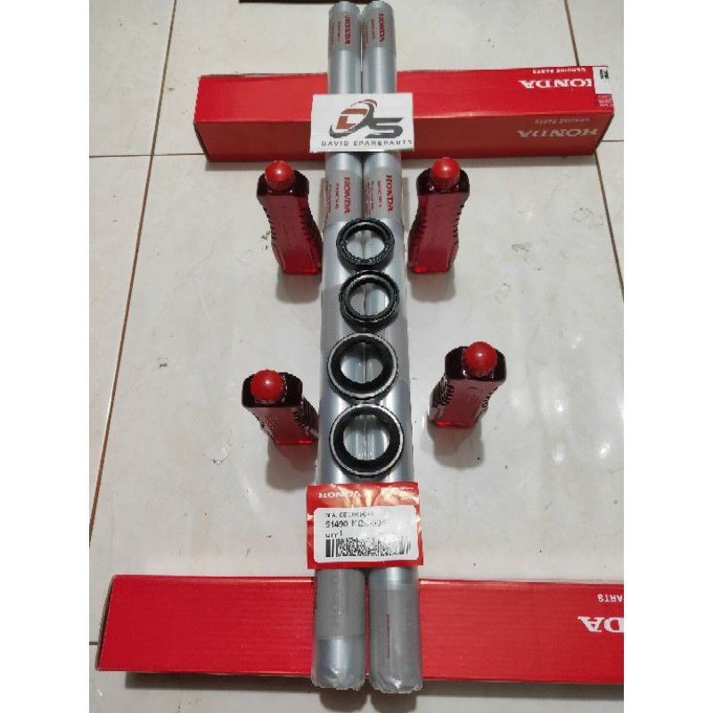 As shock sil shock sil abu oli Megapro lama gl pro gl max (KEH) 2 pcs shock depan suling suling