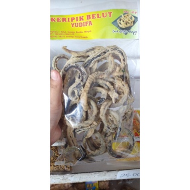 

kripik belut renyah