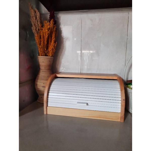 SLIDE BOX/TEMPAT ROTI KAYU KLASIK STANDAR EKSPOR