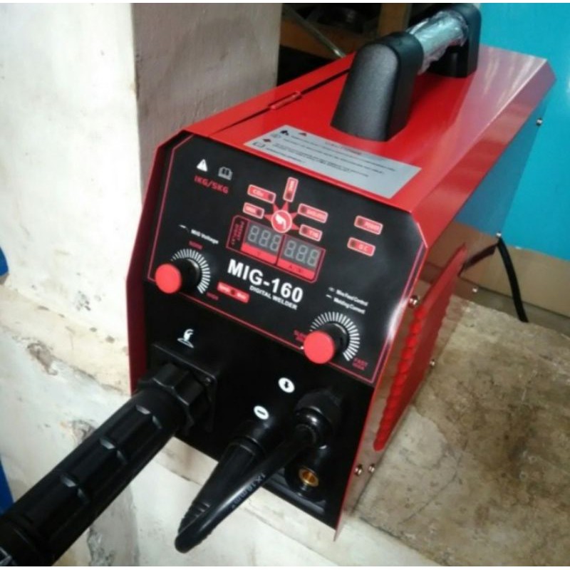LAS MIG TANPA GAS GASLESS PAZTO 160A 5 KG CO2 WELDING  MESIN LAS MMA JAPAN TECHNOLOGY