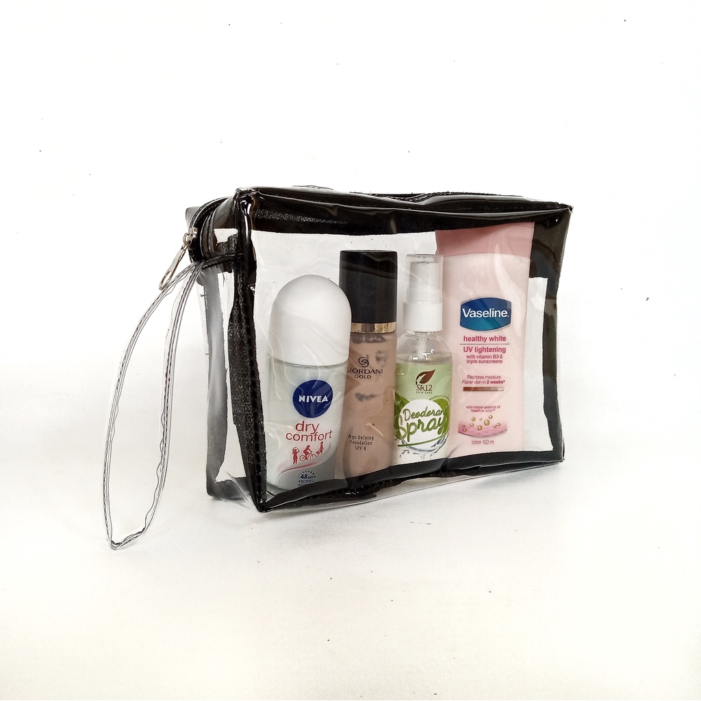 Tas Kosmetik Transparan HINATA