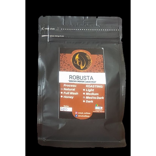 

kopi Robusta 250gr