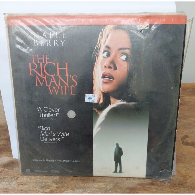 Kaset Laser disc The Rich Man's Wife