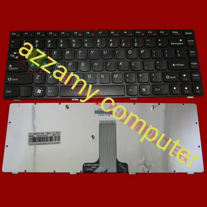 KEYBOARD LENOVO IDEAPAD B470 G470 BLACK