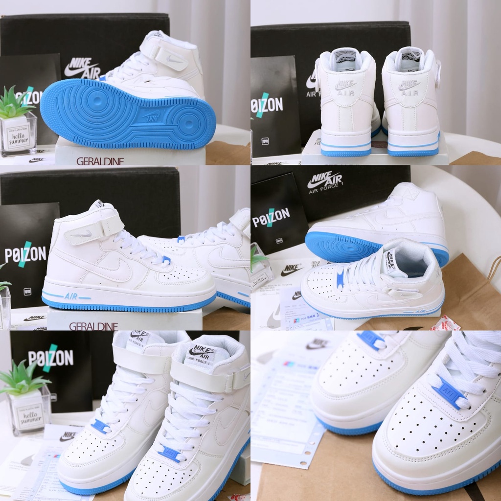 Air Force 1 Mid UV Reactive Swoosh D10887#