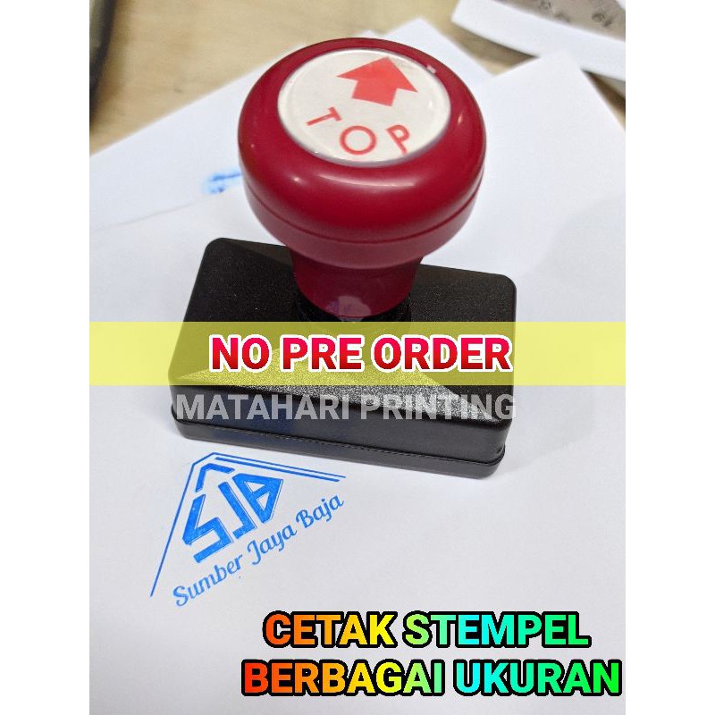 

PROMO! Stempel Otomatis / Custom Design