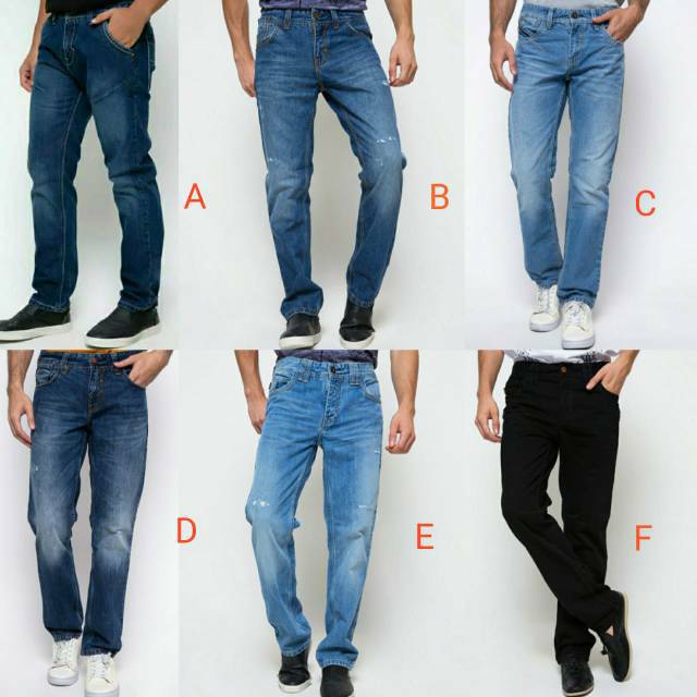 Sale Emba Jeans Celana Panjang Pria