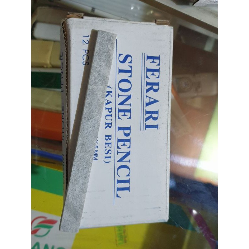 

HARGA 1 PCS KAPUR BESI STONE PENCIL FERARI