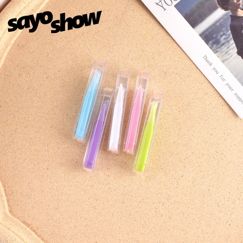 SAYOSHOW - Set Aksesoris Softlens | Penjepit Softlens + Tongkat Stick Pasang |