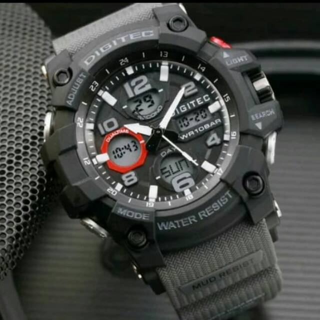 Jam tangan pria digitec original / analog dan digital