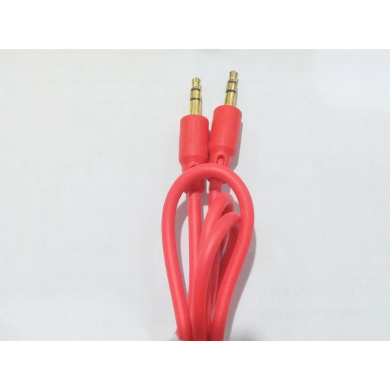 Kabel Aux Audio 3.5mm to 3.5mm (male to male)