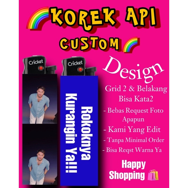KOREK API CUSTOM / KOREK API UNIK / KADO LUCU / MANCIS LUCU