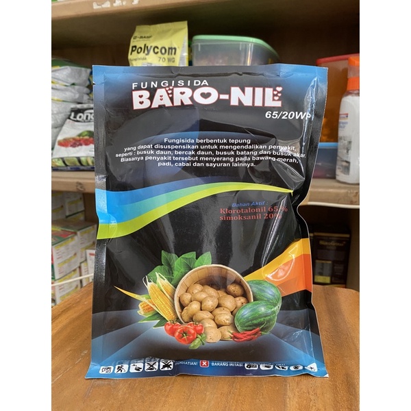 Fungisida Baronil (Bahan aktif : klorotaronil 65% Simoksanil 20%)