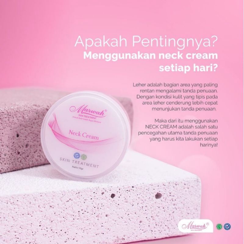 Neck Cream / Cream Leher Marwah