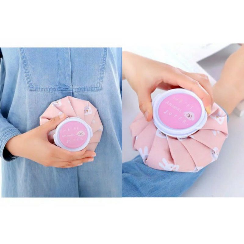 Kompres air panas dingin hangat / hand warmer bulat