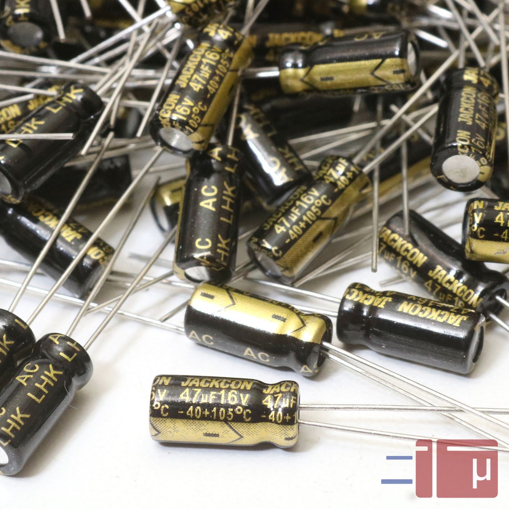 x10 Elco 47uf 16V Jackcon Original Taiwan