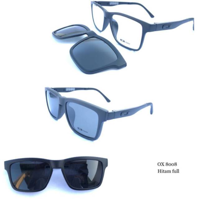Frame Kacamata Lentur  Clip On 8008