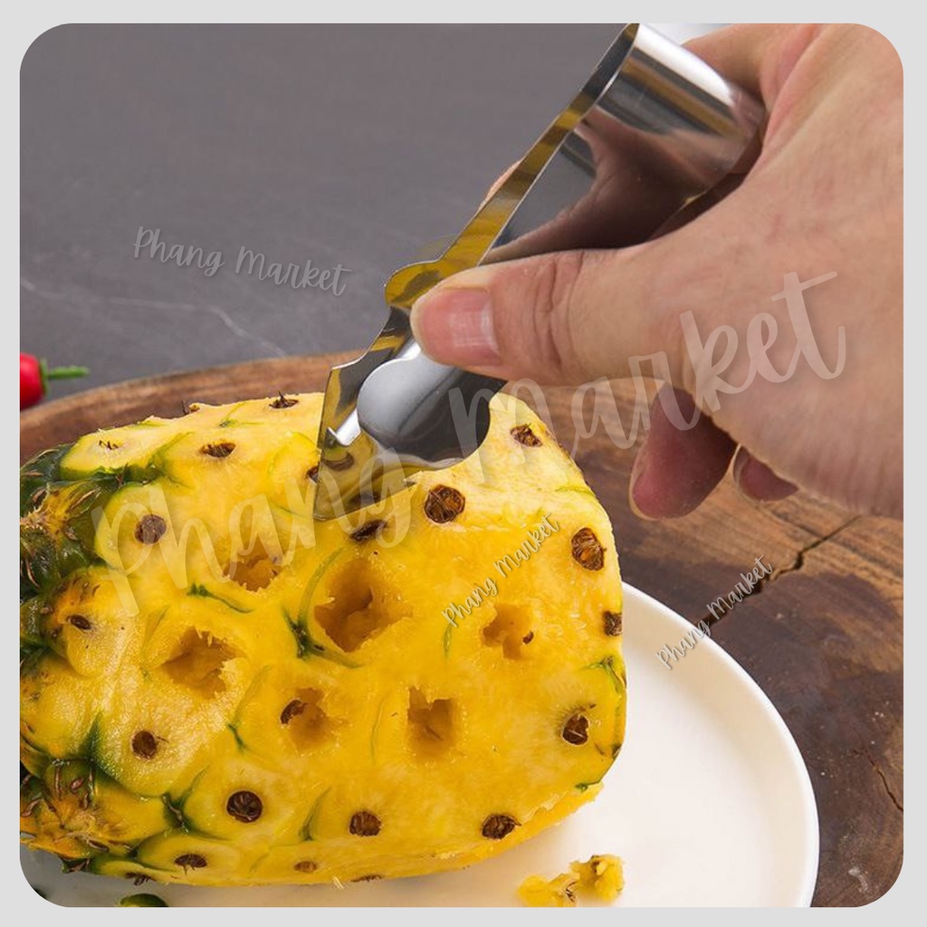 Jepitan Capit Pengupas Mata Buah Nanas Stainless Steel Anti Karat