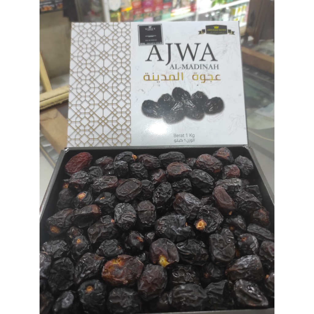 

Kurma Ajwa Madinah Korma Nabi 1kg Original Premium Dates