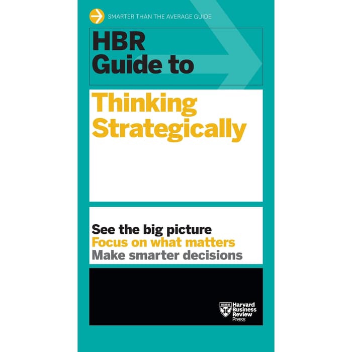 

Buku Harvard Business Review - HBR guide to thinking strategically - HARD COVER