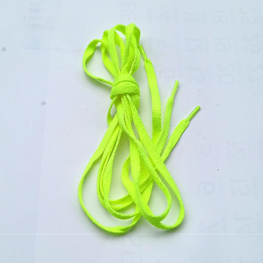 tali sepatu gepeng acsesoris tali sepatu pipih murah warna warni