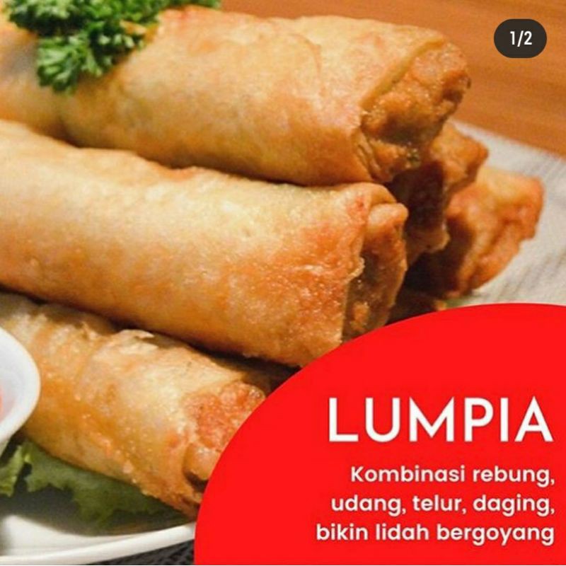 

Lumpia Rebung isi 10 (Frozen)