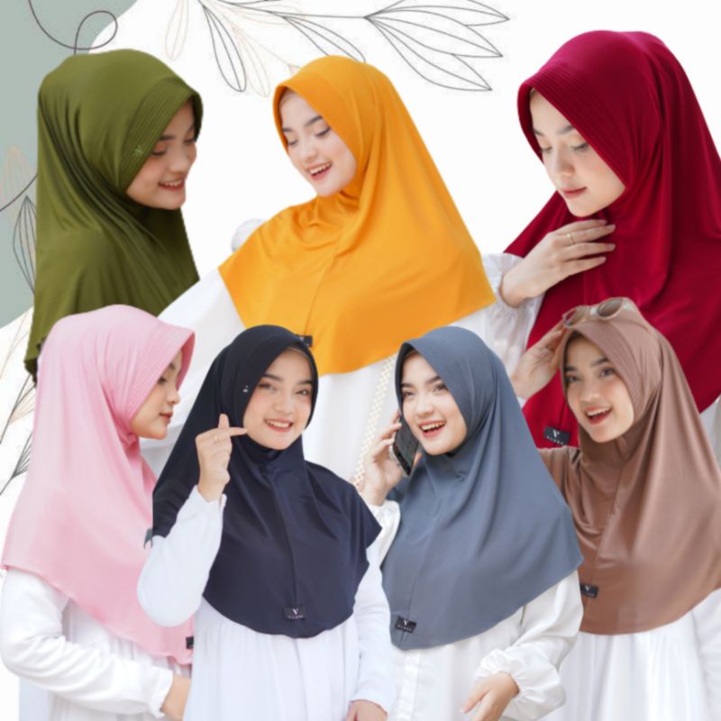 JILBAB BERGO ORI   VILORA / JILBAB INSTAN