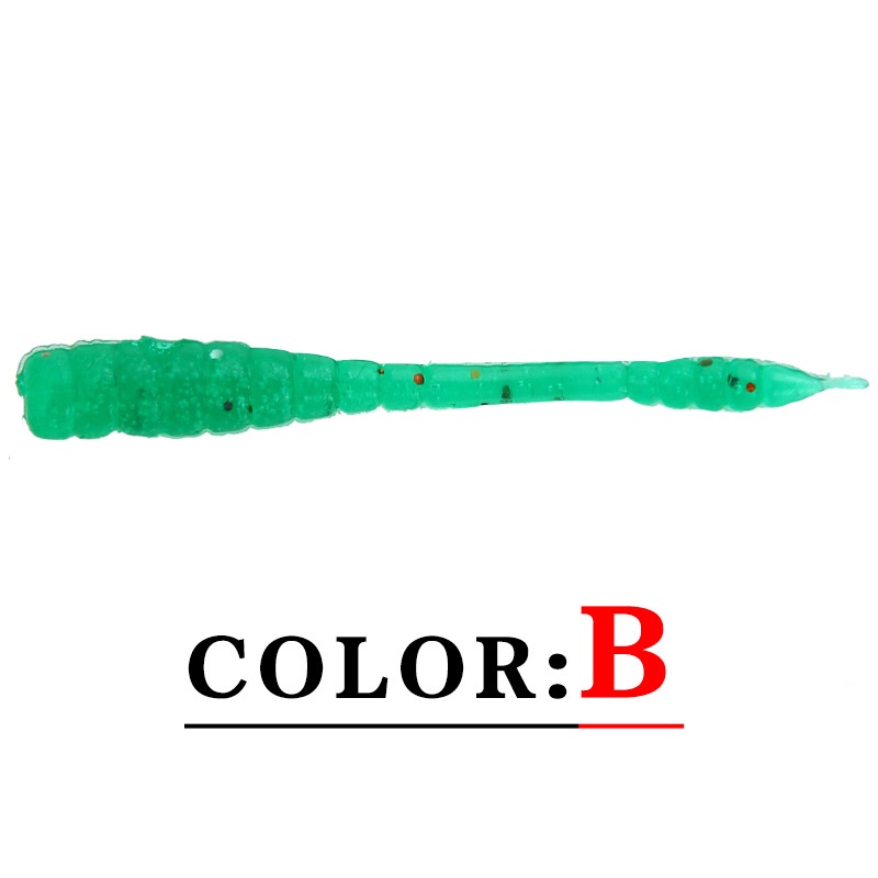 Umpan Mancing Buzz Bait Lure Floating Fishing Bait Set SwimBait Lure Soft Plastic Lure Tackle Fishing Lure Fishing Bait Fish bait Fishing Accessories Fishing Gear Soft Lure Lure For Fishing Gewang Spinner Bait 50pcs/Bag T-tail Top Water Lure