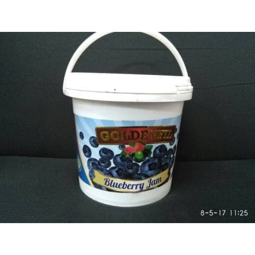 

Goldenfil Blueberry Jam 1kg (50% serat buah asli)