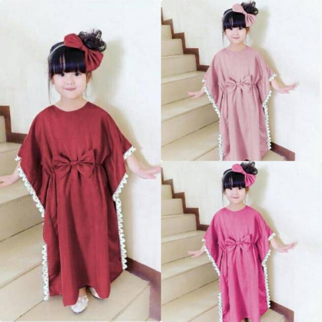 RESTOCK  KAFTAN CHITOSE  (hv) / baju anak cewek / dress