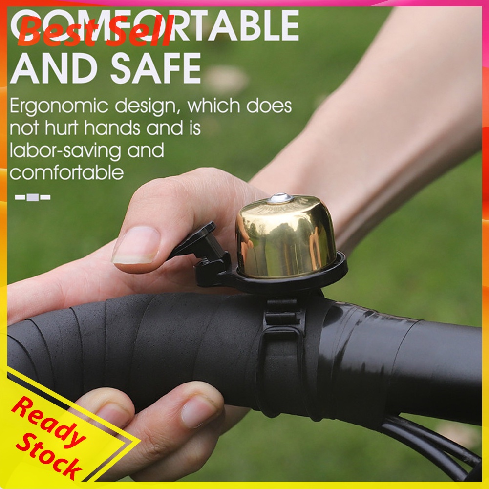 Mini Portable Bicycle Bell Ring Road Bike Horn Cycling Warning Alarm Bell