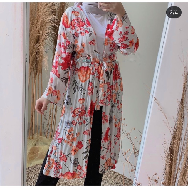 FLORA CARDIGAN MOTIF BUNGA BKK BOHEMIAN FLORA OUTER FLORA CARDIGAN MOTIF BUNGA BKK BOHEMIAN FLORA OUTER