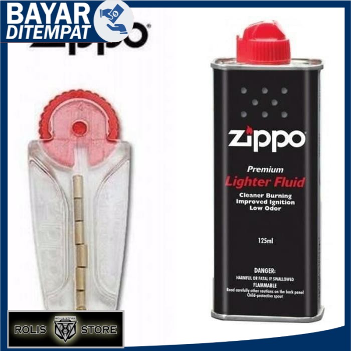 BISA COD - PROMO TERMURAH MINYAK ZIPPO + BATU ZIPPO - BAYAR DI TEMPAT