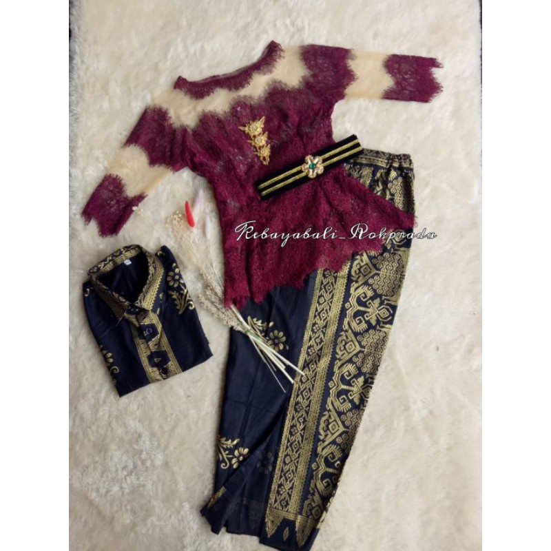 SATU SET KEBAYA COUPLE SARIMBIT COUPLE COUPLE SARIMBIT BATIK MODERN