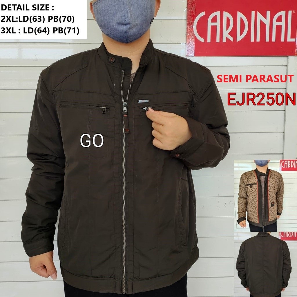 BB JKC CARDINAL JAKET KANVAS Cowok Casual Jaket Tebal Cowok Baru