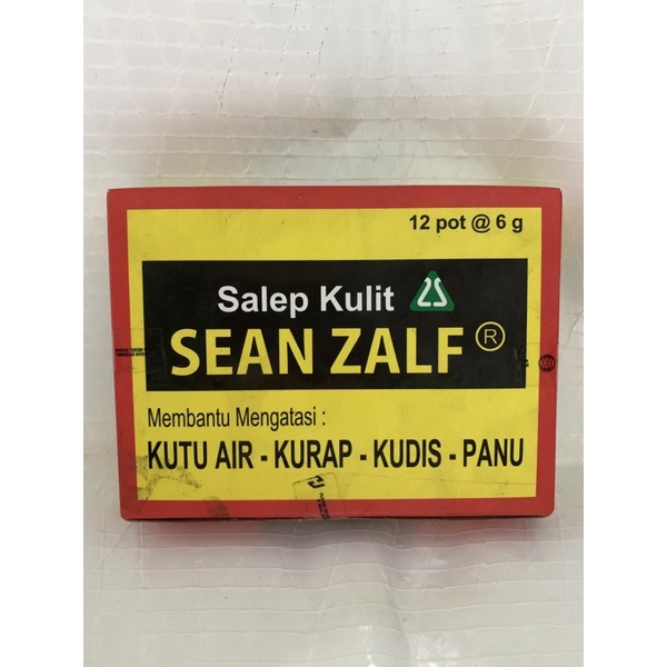 Salep Kulit Sean Zalf Box Isi 12 *