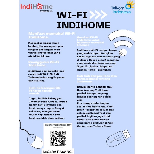 Pasang Baru Wifi IndiHome Surabaya dan Sekitarnya (All Area)