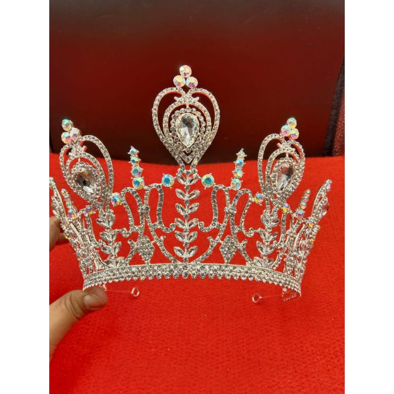mahkota weding besar tinggi ful mata