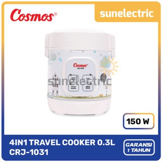 Cosmos CRJ-1031 Travel Cooker / Rice Cooker Mini 4in1 (0.3 Liter) CRJ1031 / CRJ 1031