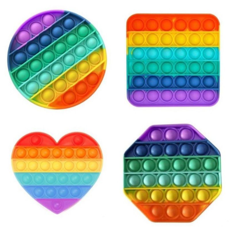 Mainan POP IT Rainbow Pencet Murah Mainan Anak-2