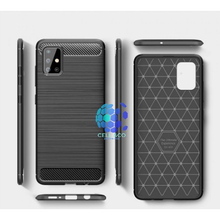 CASE CARBON VIVO V19 casing hp silikon softcase case premium carbon cover