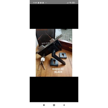 Handle Pintu Komplit dengan body kunci merk Soligen model kotak
